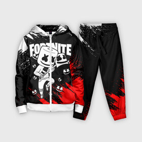 Детский костюм 3D с принтом FORTNITE x MARSHMELLO в городе Новоалтайск,  |  | fortnite | fortnite 2 | fortnite x маршмелло | ikonik | marshmello | ninja | ninja streamer | иконик | ниндзя | пили | фортнайт | фортнайт 2 | фортнайт глава 2