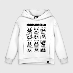 Детское худи Oversize хлопок с принтом FORTNITE x MARSHMELLO в городе Новоалтайск, френч-терри — 70% хлопок, 30% полиэстер. Мягкий теплый начес внутри —100% хлопок | боковые карманы, эластичные манжеты и нижняя кромка, капюшон на магнитной кнопке | Тематика изображения на принте: deadmau5 | fortnite | fortnite 2 | fortnite x маршмелло | ikonik | marshmello | ninja | ninja streamer | raven | travis scott | ворон | иконик | ниндзя | пили | рейвен | трэвис скотт | фортнайт
