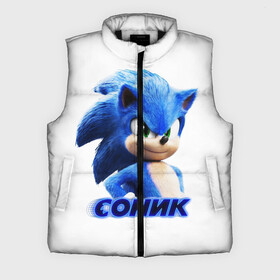 Мужской жилет утепленный 3D с принтом SONIC в городе Новоалтайск,  |  | hedgehog | metal sonic | silver | silver the hedgehog | sonic | sonic boom | sonic the hedgehog | еж | ёж сонник | ежик | игры | кино | соник | соник в кино | фильм