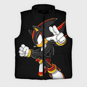 Мужской жилет утепленный 3D с принтом SHADOW в городе Новоалтайск,  |  | hedgehog | metal sonic | silver | silver the hedgehog | sonic | sonic boom | sonic the hedgehog | еж | ёж сонник | ежик | игры | кино | соник | соник в кино | фильм