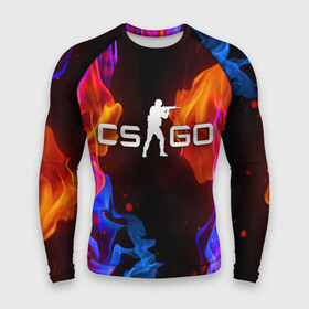 Мужской рашгард 3D с принтом CS:GO FIRE в городе Новоалтайск,  |  | computer game | counter strike | cs | cs go | csgo | game | glitch | битва огней | вой | го | игрок | компьютерная игра | контер страйк | контр страйк | контра | коунтер страйк | кс | огонь | пламя