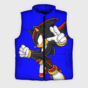Мужской жилет утепленный 3D с принтом SHADOW в городе Новоалтайск,  |  | hedgehog | metal sonic | silver | silver the hedgehog | sonic | sonic boom | sonic the hedgehog | еж | ёж сонник | ежик | игры | кино | соник | соник в кино | фильм