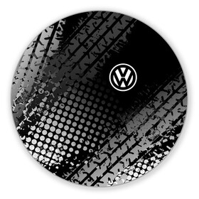 Коврик для мышки круглый с принтом Volkswagen в городе Новоалтайск, резина и полиэстер | круглая форма, изображение наносится на всю лицевую часть | Тематика изображения на принте: volkswagen | vw | vw значок | vw лого | vw марка | vw эмблема | wv | значок vw | значок фольксваген | лого автомобиля | лого вольцваген | логотип vw | фольксваген | фольцваген