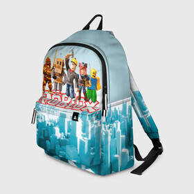 Рюкзак 3D с принтом ROBLOX [5] в городе Новоалтайск, 100% полиэстер | лямки с регулируемой длиной, сверху петелька, чтобы рюкзак можно было повесить на вешалку. Основное отделение закрывается на молнию, как и внешний карман. Внутри два дополнительных кармана, один из которых закрывается на молнию. По бокам два дополнительных кармашка | box | lego | minecraft | roblox | роблокс