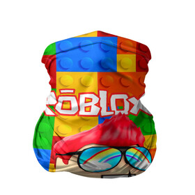 Бандана-труба 3D с принтом ROBLOX [3] в городе Новоалтайск, 100% полиэстер, ткань с особыми свойствами — Activecool | плотность 150‒180 г/м2; хорошо тянется, но сохраняет форму | box | lego | minecraft | roblox | роблокс