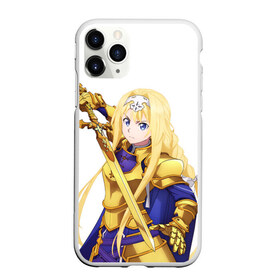 Чехол для iPhone 11 Pro матовый с принтом Alice в городе Новоалтайск, Силикон |  | anime | sao | sword art online alicization war of underworld