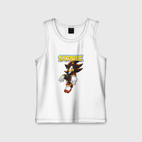 Детская майка хлопок с принтом Sonic в городе Новоалтайск,  |  | hedgehog | metal sonic | silver | silver the hedgehog | sonic | sonic boom | sonic the hedgehog | ёж сонник | игры | соник | фильмы