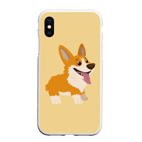Чехол для iPhone XS Max матовый с принтом Корги в городе Новоалтайск, Силикон | Область печати: задняя сторона чехла, без боковых панелей | corgi | кинолог | корги | пёс | рыжая | рыжая собака | собака | собакен | собачка | собачница | собачуха | собичник