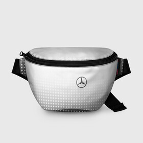 Поясная сумка 3D с принтом Mercedes-Benz в городе Новоалтайск, 100% полиэстер | плотная ткань, ремень с регулируемой длиной, внутри несколько карманов для мелочей, основное отделение и карман с обратной стороны сумки застегиваются на молнию | amg | mercedes | mercedes значок | mercedes лого | mercedes марка | амг | бенц | лого автомобиля | логотип мерседес | мерин | мерс | мерседес | мерседес бенз | мерседес лого | мерседес эмблема