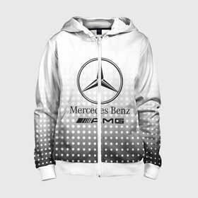 Детская толстовка 3D на молнии с принтом Mercedes-Benz в городе Новоалтайск, 100% полиэстер |  манжеты и пояс оформлены широкой мягкой резинкой, двухслойный капюшон со шнурком для регулировки, спереди карманы и застежка-молния
 | amg | mercedes | mercedes значок | mercedes лого | mercedes марка | амг | бенц | лого автомобиля | логотип мерседес | мерин | мерс | мерседес | мерседес бенз | мерседес лого | мерседес эмблема