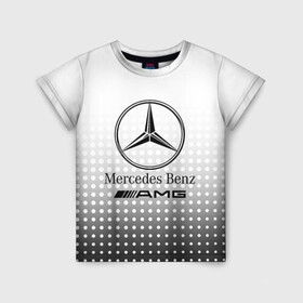 Детская футболка 3D с принтом Mercedes-Benz в городе Новоалтайск, 100% гипоаллергенный полиэфир | прямой крой, круглый вырез горловины, длина до линии бедер, чуть спущенное плечо, ткань немного тянется | Тематика изображения на принте: amg | mercedes | mercedes значок | mercedes лого | mercedes марка | амг | бенц | лого автомобиля | логотип мерседес | мерин | мерс | мерседес | мерседес бенз | мерседес лого | мерседес эмблема
