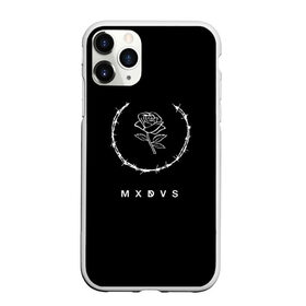 Чехол для iPhone 11 Pro Max матовый с принтом MXDVS в городе Новоалтайск, Силикон |  | Тематика изображения на принте: +32 | 32 | logo | mxdvs | бренд | бренд mxdvs | бренловые картинки | лого | лого mxdvs | логотип | логотип mxdvs | мхдвс | прикольные картинки | роза | шипы