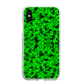 Чехол для iPhone XS Max матовый КАМУФЛЯЖ GREEN: в городе Новоалтайск, Силикон | Область печати: задняя сторона чехла, без боковых панелей | camouflage | армия | военная форма | военный | вооружение | вооруженные силы | защита | защитный цвет | зеленый | камуфляж | маскировка | салатовый | солдат | униформа | форма | хаки
