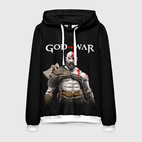 Мужская толстовка 3D с принтом God of War в городе Новоалтайск, 100% полиэстер | двухслойный капюшон со шнурком для регулировки, мягкие манжеты на рукавах и по низу толстовки, спереди карман-кенгуру с мягким внутренним слоем. | ascension | betrayal | chains of olympus | cratos | ghost of sparta | god of war | hack and slash | kratos | бог войны | кратос