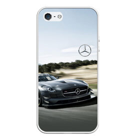 Чехол для iPhone 5/5S матовый с принтом Mercedes в городе Новоалтайск, Силикон | Область печати: задняя сторона чехла, без боковых панелей | amg | germany | mercedes | motorsport | nature | power | sky | speed | trek | германия | мерседес | мощь | природа | скорость | трек