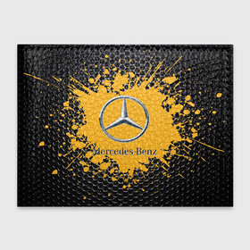 Обложка для студенческого билета с принтом mercedes в городе Новоалтайск, натуральная кожа | Размер: 11*8 см; Печать на всей внешней стороне | Тематика изображения на принте: amg | auto | mercedes | sport | авто | автомобиль | автомобильные | амг | бренд | марка | машины | мерседес | спорт