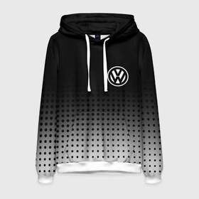 Мужская толстовка 3D с принтом Volkswagen в городе Новоалтайск, 100% полиэстер | двухслойный капюшон со шнурком для регулировки, мягкие манжеты на рукавах и по низу толстовки, спереди карман-кенгуру с мягким внутренним слоем. | volkswagen | vw | vw значок | vw лого | vw марка | vw эмблема | wv | значок vw | значок фольксваген | лого автомобиля | лого вольцваген | логотип vw | фольксваген | фольцваген