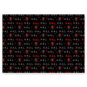 Поздравительная открытка с принтом HAL 9000 в городе Новоалтайск, 100% бумага | плотность бумаги 280 г/м2, матовая, на обратной стороне линовка и место для марки
 | discovery one | eva pod | frank poole | hal 9000 | heywood floyd | space odyssey | stanley kubrick | vdgerir