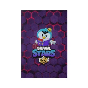 Обложка для паспорта матовая кожа с принтом Brawl Stars Mr. P в городе Новоалтайск, натуральная матовая кожа | размер 19,3 х 13,7 см; прозрачные пластиковые крепления | brawl stars | brawl stars mr. p | brawl stars ms p | mister p | mister p. | mr p | mr. p | бравл старс | мистер п | мистер п. | пингвин бравл старс | пингвин из бравл старс