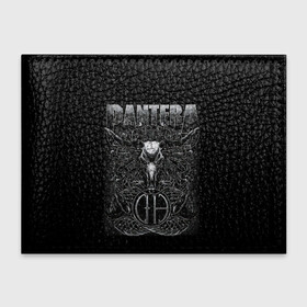 Обложка для студенческого билета с принтом Pantera. в городе Новоалтайск, натуральная кожа | Размер: 11*8 см; Печать на всей внешней стороне | Тематика изображения на принте: pantera | американская метал группа | грув метал | группа | музыка | пантера | рок | рок группа