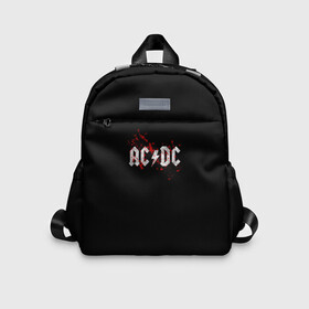 Детский рюкзак 3D с принтом ACDC в городе Новоалтайск, 100% полиэстер | лямки с регулируемой длиной, сверху петелька, чтобы рюкзак можно было повесить на вешалку. Основное отделение закрывается на молнию, как и внешний карман. Внутри дополнительный карман. По бокам два дополнительных кармашка | ac dc | ангус янг | блюз рок | бон скотт | брайан джонсон | кровь | музыка | рок | рок группа | рок н ролл | фанатам | хард рок | хеви метал | черный