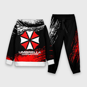 Детский костюм 3D (с толстовкой) с принтом Umbrella Corporation. в городе Новоалтайск,  |  | resident evil | umbrella corporation | амбрелла | амбрелла корпорейшн | вирус | вымышленная военная и фармацевтическая корпорация | игра | умбрелла