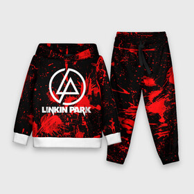 Детский костюм 3D (с толстовкой) с принтом Linkin Park в городе Новоалтайск,  |  | chester bennington | linkin park | rock | группа | линкин парк | логотип | музыка | рок | рок н ролл | честер беннингтон | эмблема