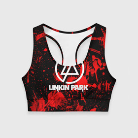 Женский спортивный топ 3D с принтом Linkin Park в городе Новоалтайск, 82% полиэстер, 18% спандекс Ткань безопасна для здоровья, позволяет коже дышать, не мнется и не растягивается |  | chester bennington | linkin park | rock | группа | линкин парк | логотип | музыка | рок | рок н ролл | честер беннингтон | эмблема