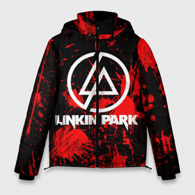 Мужская зимняя куртка 3D с принтом Linkin Park в городе Новоалтайск, верх — 100% полиэстер; подкладка — 100% полиэстер; утеплитель — 100% полиэстер | длина ниже бедра, свободный силуэт Оверсайз. Есть воротник-стойка, отстегивающийся капюшон и ветрозащитная планка. 

Боковые карманы с листочкой на кнопках и внутренний карман на молнии. | chester bennington | linkin park | rock | группа | линкин парк | логотип | музыка | рок | рок н ролл | честер беннингтон | эмблема