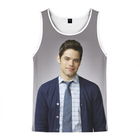 Мужская майка 3D с принтом Winn Schott в городе Новоалтайск, 100% полиэстер | круглая горловина, приталенный силуэт, длина до линии бедра. Пройма и горловина окантованы тонкой бейкой | Тематика изображения на принте: supergirl | vdzabma | winn schott | супергерл | уинн шотт