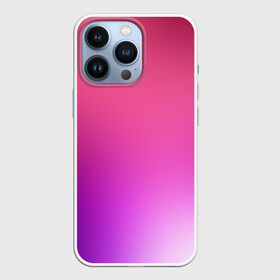 Чехол для iPhone 13 Pro с принтом Нежный цвет в городе Новоалтайск,  |  | красный | нежный цвет | плавный переход | фиолетовый