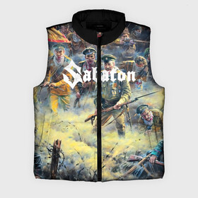 Мужской жилет утепленный 3D с принтом Sabaton. в городе Новоалтайск,  |  | battle metal | sabaton | военная тематика | военные песни | война | история войны | классика | музыка | патриотизм | рок | рок группа | сабатон | солдаты | шведская хэви пауэр метал группа