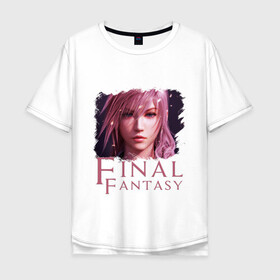 Мужская футболка хлопок Oversize с принтом Final Fantasy в городе Новоалтайск, 100% хлопок | свободный крой, круглый ворот, “спинка” длиннее передней части | anime | final fantasy | final fantasy remake | final fantasy vii | final fantasy xv | айрис | аниме | анимэ | клауд страйф | файнару фантадзи | шинра