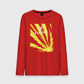 Мужской лонгслив хлопок с принтом The Flash в городе Новоалтайск, 100% хлопок |  | Тематика изображения на принте: the flash | vdzabma | флэш