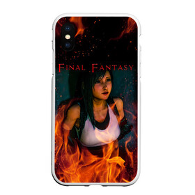 Чехол для iPhone XS Max матовый с принтом Final Fantasy VII Remake в городе Новоалтайск, Силикон | Область печати: задняя сторона чехла, без боковых панелей | anime | final fantasy | final fantasy remake | final fantasy vii | final fantasy vii remake | айрис | аниме | анимэ | клауд страйф | файнару фантадзи | шинра