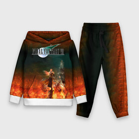 Детский костюм 3D (с толстовкой) с принтом Final Fantasy VII Remake в городе Новоалтайск,  |  | final fantasy vii remake | game | gamer | игра | шутер