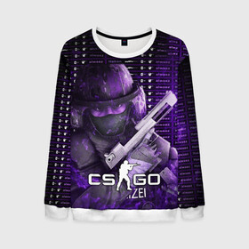 Мужской свитшот 3D с принтом CS:GO в городе Новоалтайск, 100% полиэстер с мягким внутренним слоем | круглый вырез горловины, мягкая резинка на манжетах и поясе, свободная посадка по фигуре | counter strike | cs | cs go | csgo | game | винтовка | вой | го | игрок | компьютерная игра | контер страйк | контр страйк | контра | коунтер страйк | кс | оружие | пистолет