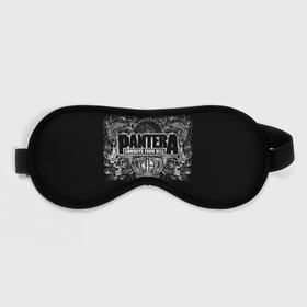 Маска для сна 3D с принтом PANTERA. в городе Новоалтайск, внешний слой — 100% полиэфир, внутренний слой — 100% хлопок, между ними — поролон |  | pantera | американская метал группа | грув метал | группа | музыка | пантера | рок | рок группа