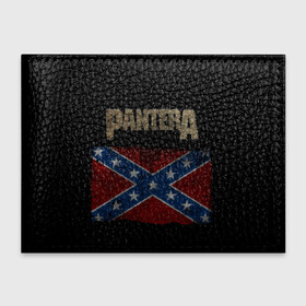 Обложка для студенческого билета с принтом PANTERA. в городе Новоалтайск, натуральная кожа | Размер: 11*8 см; Печать на всей внешней стороне | Тематика изображения на принте: pantera | американская метал группа | грув метал | группа | музыка | пантера | рок | рок группа
