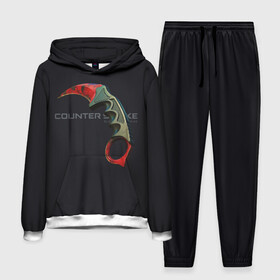 Мужской костюм 3D (с толстовкой) с принтом CS:GO   Керамбит Рубин | Karambit Doppler Ruby в городе Новоалтайск,  |  | counter strike | cs | cs go | csgo | game | винтовка | вой | го | игрок | компьютерная игра | контер страйк | контр страйк | контра | коунтер страйк | кс | оружие | пистолет