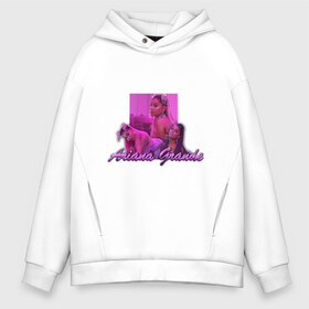 Мужское худи Oversize хлопок с принтом Ariana Grande - 7 rings в городе Новоалтайск, френч-терри — 70% хлопок, 30% полиэстер. Мягкий теплый начес внутри —100% хлопок | боковые карманы, эластичные манжеты и нижняя кромка, капюшон на магнитной кнопке | 7 rings | ariana | ariana grande | grande | thank u next | ариана | ариана гранде | гранде