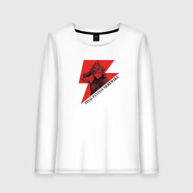 Женский лонгслив хлопок с принтом Final Fantasy VII Remake в городе Новоалтайск, 100% хлопок |  | Тематика изображения на принте: final fantasy vii remake | game | gamer | игра | шутер