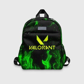 Детский рюкзак 3D с принтом VALORANT FIRE | ВАЛОРАНТ ОГОНЬ в городе Новоалтайск, 100% полиэстер | лямки с регулируемой длиной, сверху петелька, чтобы рюкзак можно было повесить на вешалку. Основное отделение закрывается на молнию, как и внешний карман. Внутри дополнительный карман. По бокам два дополнительных кармашка | breach | cs go | cypher | jett | league of legends | legends of runeterra | lol | omen | overwatch | phoenix | riot | riot games | sage | sona | sova | valorant | viper | валорант | кс го | лига легенд | лол