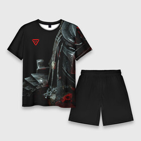 Мужской костюм с шортами 3D с принтом PREDATOR: HUNTING GROUNDS. в городе Новоалтайск,  |  | 90 е | predator | predator:hunting grounds | апгрейд | взгляд | воители | добыча | клыки | монстр | монстры | предатор | пришелец | против чужого | существо | фантастика | фэнтези | хищник