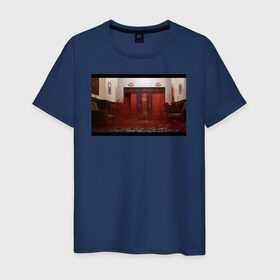 Мужская футболка хлопок с принтом The Shining Frame в городе Новоалтайск, 100% хлопок | прямой крой, круглый вырез горловины, длина до линии бедер, слегка спущенное плечо. | the shining | vdosadir | сияние | стэнли кубрик