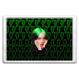 Магнит 45*70 с принтом BILLIE EILISH в городе Новоалтайск, Пластик | Размер: 78*52 мм; Размер печати: 70*45 | bad | bill | billie | eil | eili | eilish | guy | music | ocean | айлиш | айлишь | беляш | бил | билли | девочке | девушке | женщине | мальчику | мужчине | музыка | музыкант | парню | певица | эйл | эйли | эйлиш | эйлишь