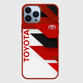 Чехол для iPhone 13 Pro Max с принтом TOYOTA | ТОЙОТА в городе Новоалтайск,  |  | 2020 | alphard | auto | camry | corolla | highlander | hilux | land cruiser 200 | prado | rav4 | sport | supra | toyota | tundra | авто | автомобиль | автомобильные | альфард | бренд | камри | марка | машины | спорт | тойота