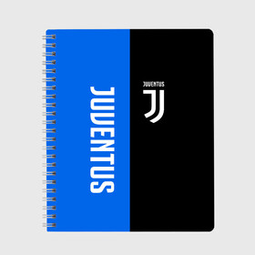 Тетрадь с принтом JUVENTUS в городе Новоалтайск, 100% бумага | 48 листов, плотность листов — 60 г/м2, плотность картонной обложки — 250 г/м2. Листы скреплены сбоку удобной пружинной спиралью. Уголки страниц и обложки скругленные. Цвет линий — светло-серый
 | cr7 | fc juventus | football | juve | juventus | ronaldo | sport | роналдо | спорт | футбол | ювентус