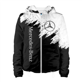 Женская куртка 3D с принтом MERCEDES-BENZ AMG | МЕРСЕДЕС в городе Новоалтайск, ткань верха — 100% полиэстер, подклад — флис | прямой крой, подол и капюшон оформлены резинкой с фиксаторами, два кармана без застежек по бокам, один большой потайной карман на груди. Карман на груди застегивается на липучку | amg | auto | brabus | mercedes | sport | авто | автомобиль | автомобильные | амг | брабус | бренд | марка | машины | мерседес | спорт