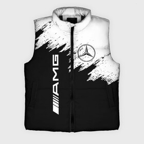 Мужской жилет утепленный 3D с принтом MERCEDES BENZ AMG в городе Новоалтайск,  |  | amg | auto | brabus | mercedes | sport | авто | автомобиль | автомобильные | амг | брабус | бренд | марка | машины | мерседес | спорт